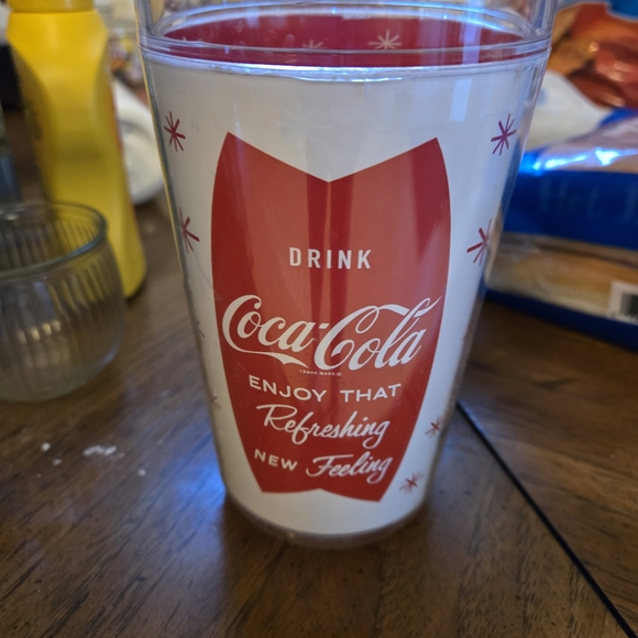 Coca Cola Red and White Refreshing Tumbler - Picture 1 of 1